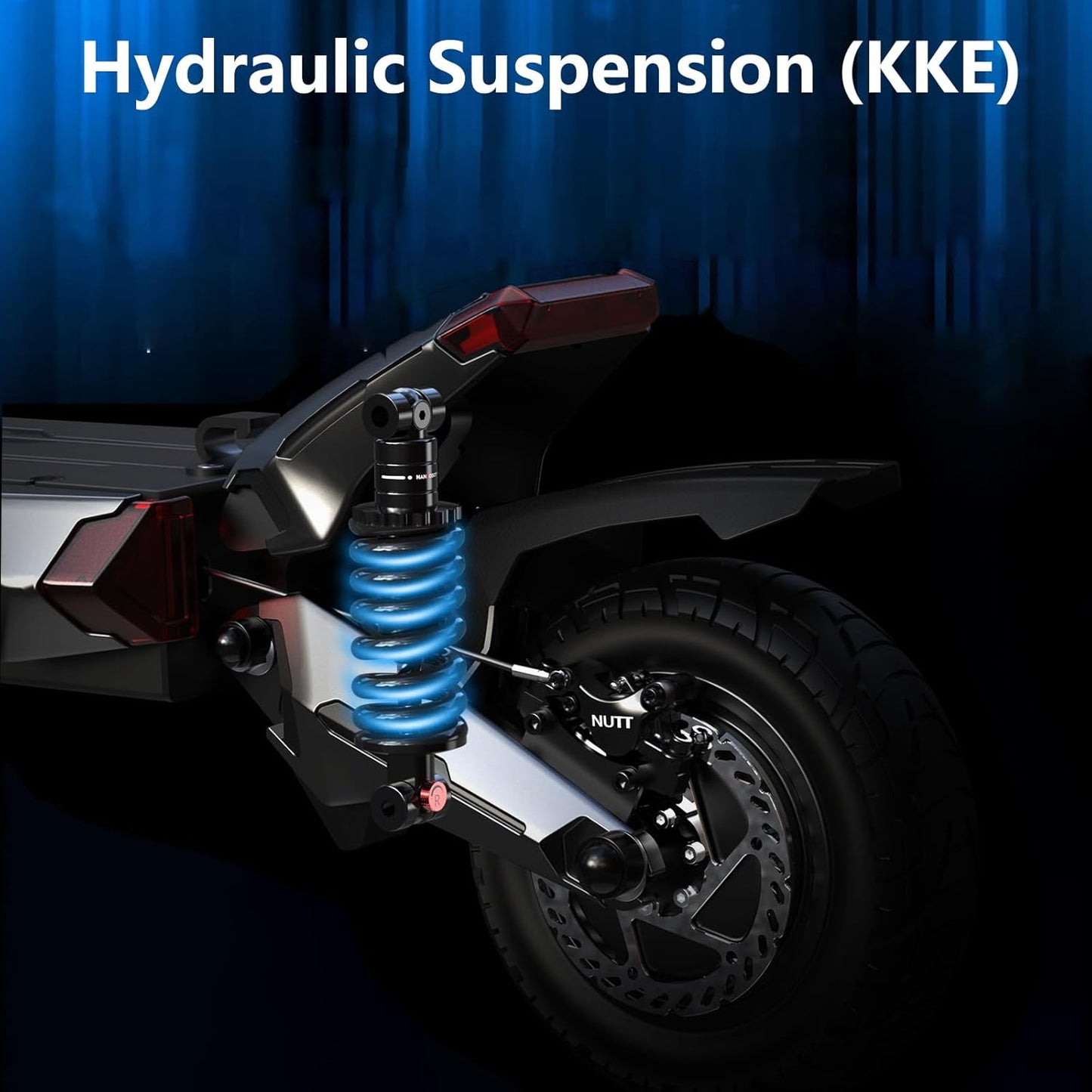 NANROBOT Electric Scooter Adults 50mph Dual Motor Electric Scooter with Suspension 80Miles Range Fast Sports Escooter Folding 10" Off Road Tires 330LBS Max Load Complies with UL2272 Certification