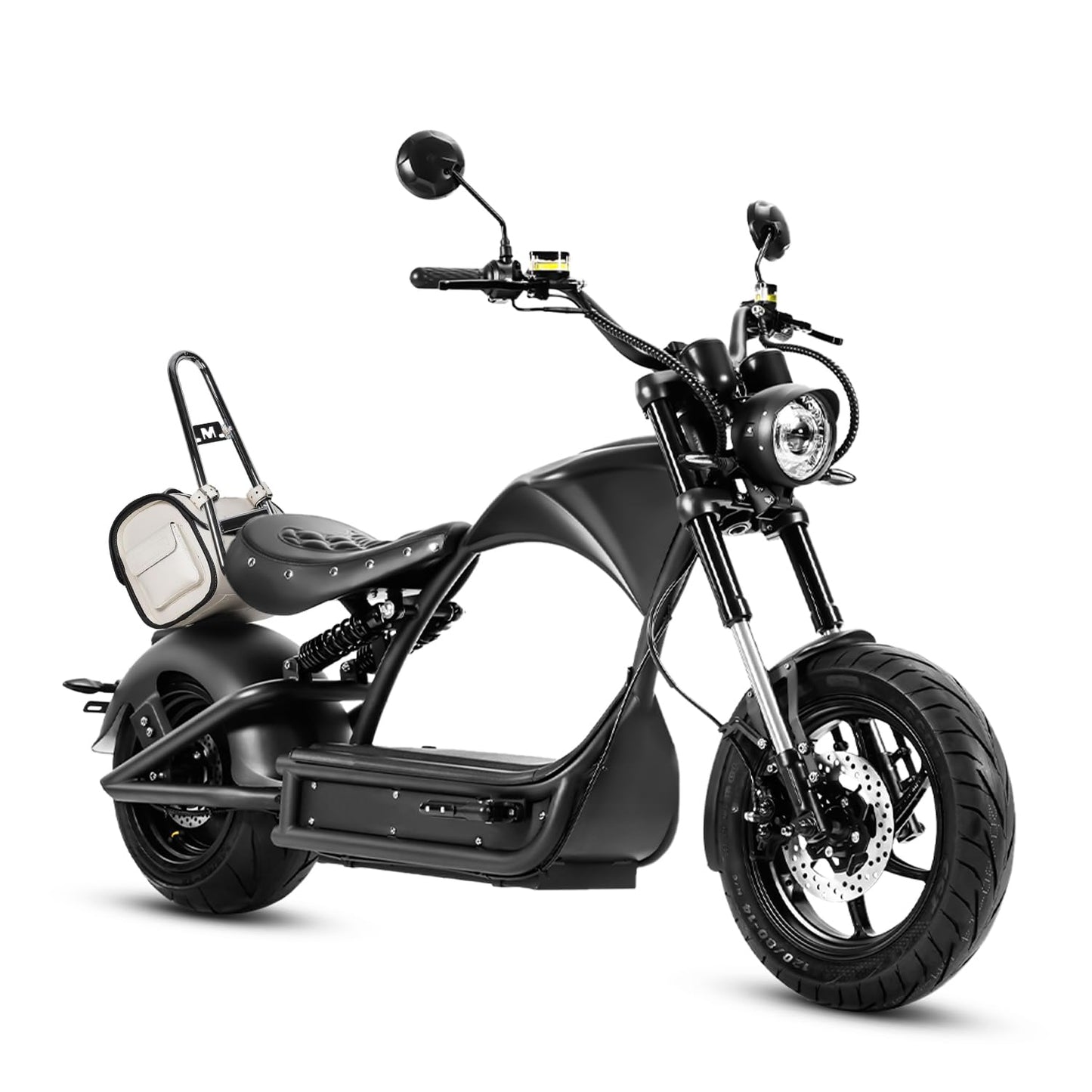 eAhora (2025 Upgraded) M1P Pro 4000W 50MPH Electric Motorcycle for Adults 55 Miles Long Range 60V 42AH Battery Electric Motorcycle, Full Suspension Dual Hydraulic Brake Street Legal Motorcycle