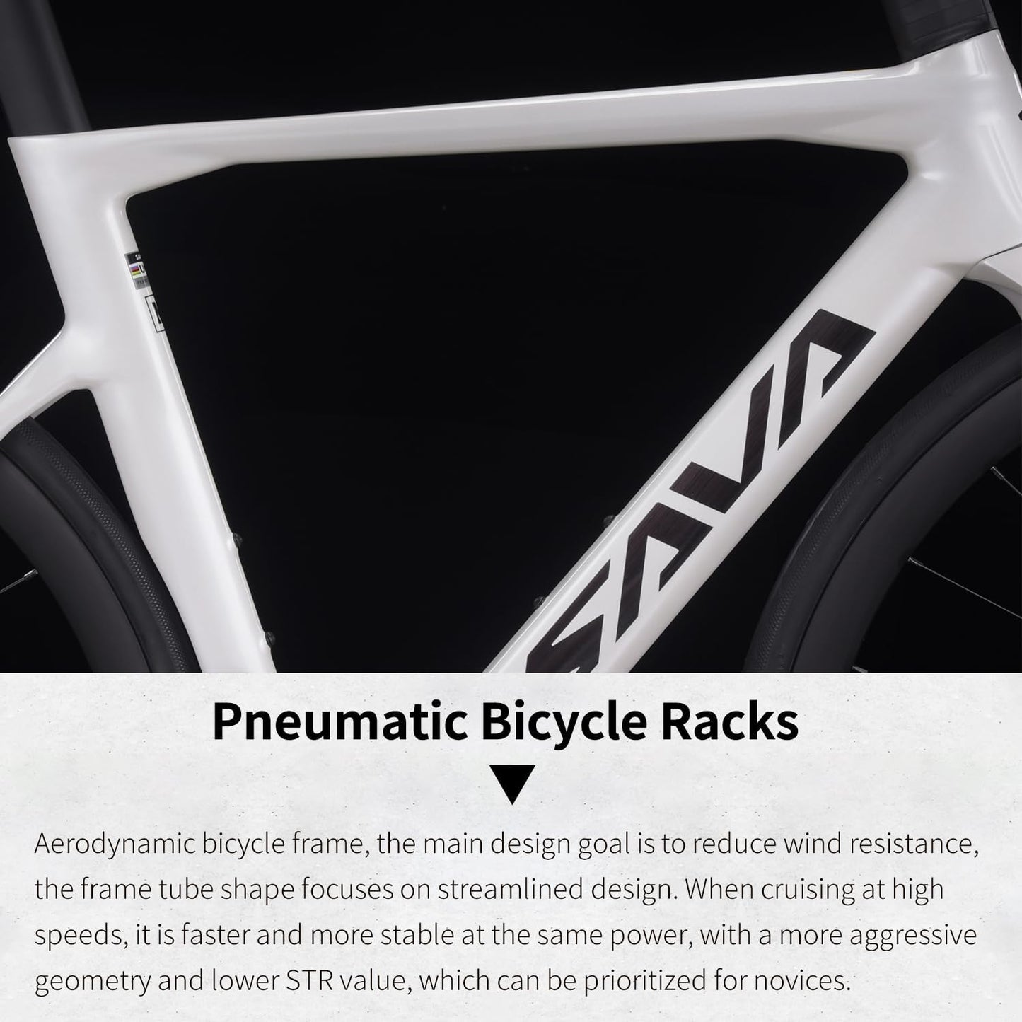 SAVADECK Carbon Siber Road Bike, 24 Speeds Shifting Road Bicycle with Shimano Ultegra Di2 8170 Groupset, Carbon Race Bike with Carbon Frame and Carbon Wheelset Disc Brake for Adult