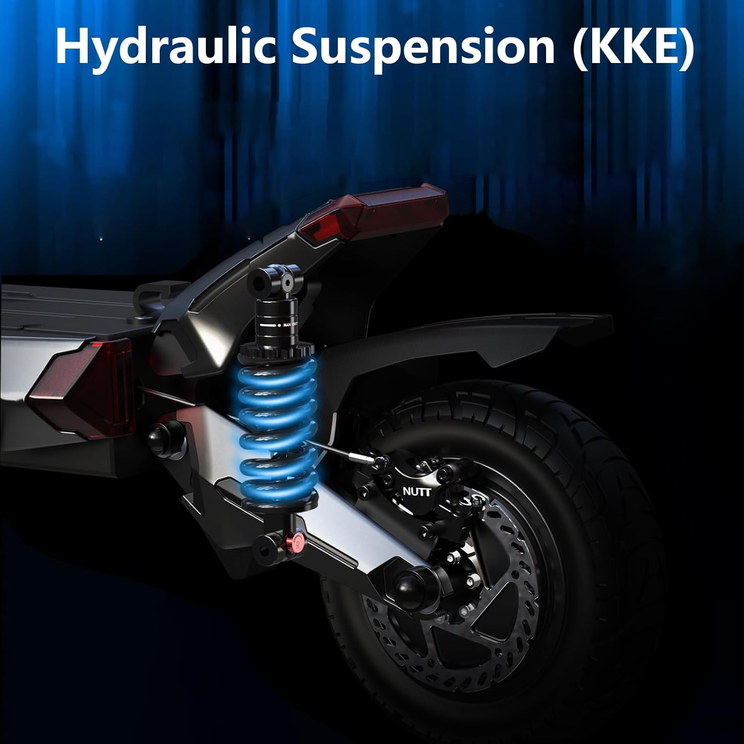 NANROBOT Electric Scooter Adults 50mph Dual Motor Electric Scooter with Suspension 80Miles Range Fast Sports Escooter Folding 10" Off Road Tires 330LBS Max Load Complies with UL2272 Certification
