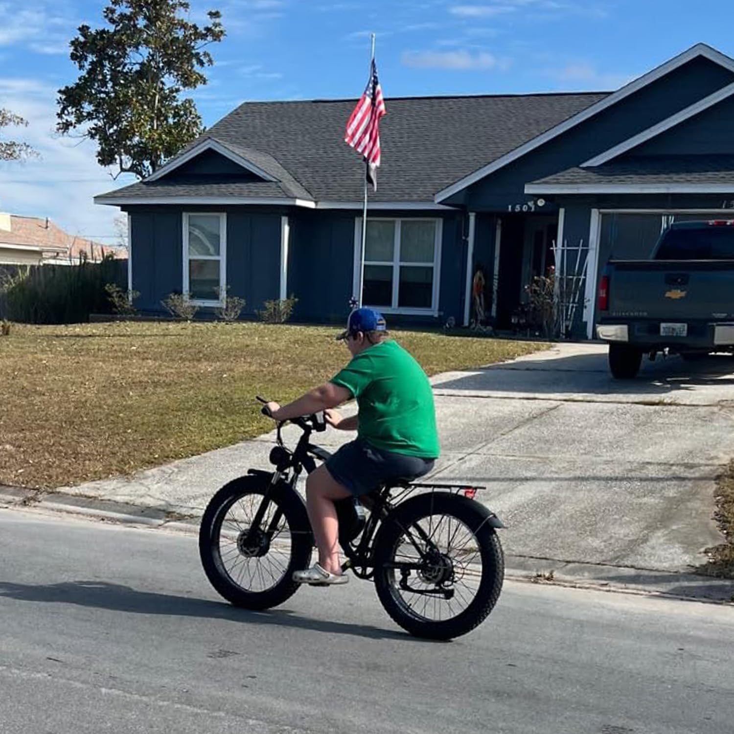 Dual Motor Electric Bikes for Adults, 5000W Peak Ebikes, 52V 32Ah, Max 40-45MPH &100 Miles E-Bike, Hydraulic Disc Brake , 26" Fat Tire Off Road Snow Mountain E-bikes, 7-Speed Pedal Assist Bicycle