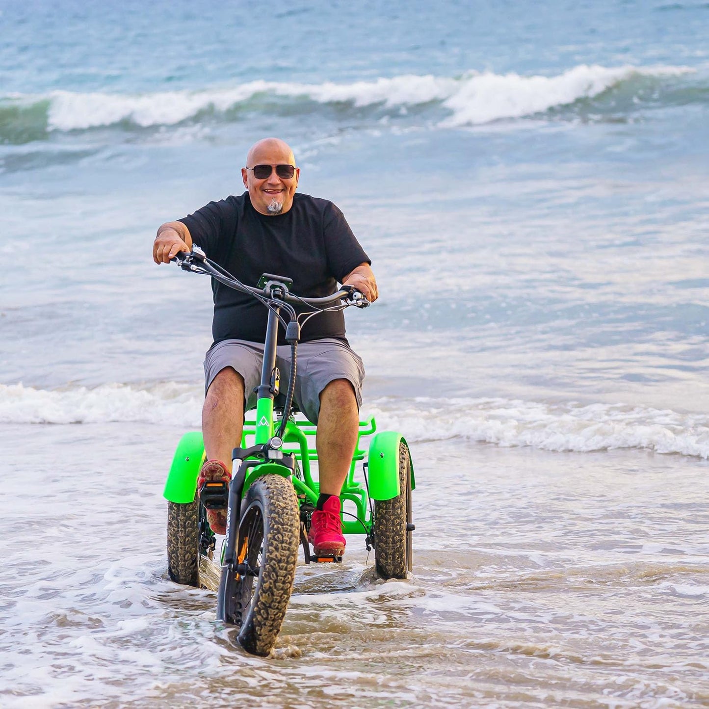 ADDMOTOR ARISETAN Electric Trike for Adults, 750W Rear Motor Electric Tricycle, 85MI 48V 20AH UL2849 Etrike, 380lbs, Semi-Recumbent Three Wheel Electric Bike for Seniors, Parking Brake & Differential