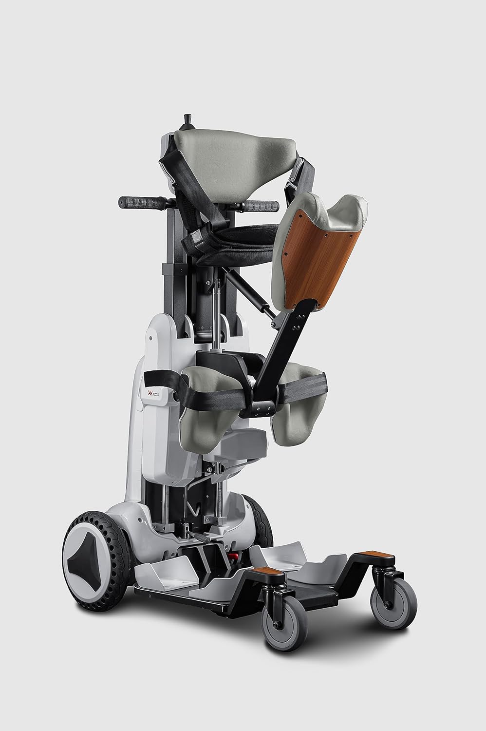 Smart Electric Mobility Scooter. High-tech Rehabilitation Standing Wheelchair Out/Indoor Wheelchair for Disabled. White