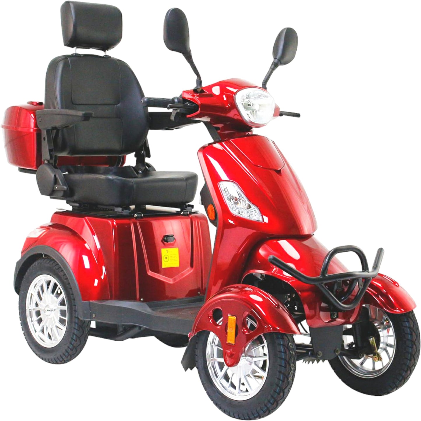 Mobility Scooters for Seniors & Adults 500lbs Capacity - 800W All Terrain Electric Powered Mobility Cart - Heavy Duty Mobility Scooter for Elderly w/Charger Remote Keys (Blue)