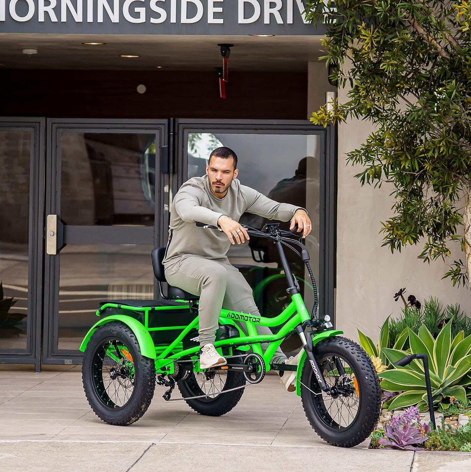 ADDMOTOR ARISETAN Electric Trike for Adults, 750W Rear Motor Electric Tricycle, 85MI 48V 20AH UL2849 Etrike, 380lbs, Semi-Recumbent Three Wheel Electric Bike for Seniors, Parking Brake & Differential