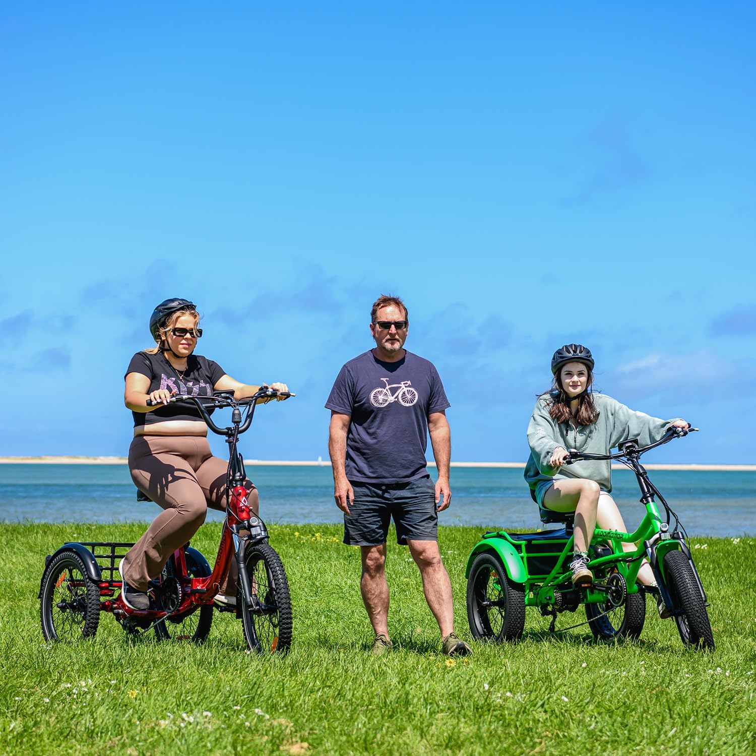 ADDMOTOR ARISETAN Electric Trike for Adults, 750W Rear Motor Electric Tricycle, 85MI 48V 20AH UL2849 Etrike, 380lbs, Semi-Recumbent Three Wheel Electric Bike for Seniors, Parking Brake & Differential