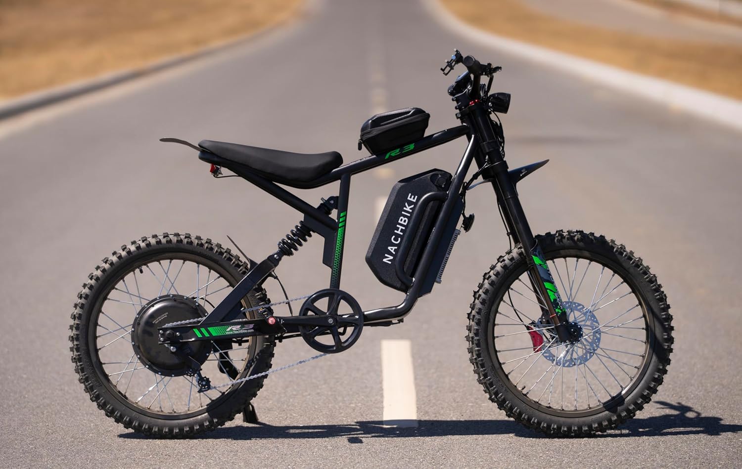 50MPH/40MPH Electric Bike for Adults, 4000W/6000W Electric Dirt Bike with 60V25Ah Battery, Max 50Miles, Dual Hydraulic Brake, Full Suspensions Ebike for Teens, 19'' Motorcycle Tire