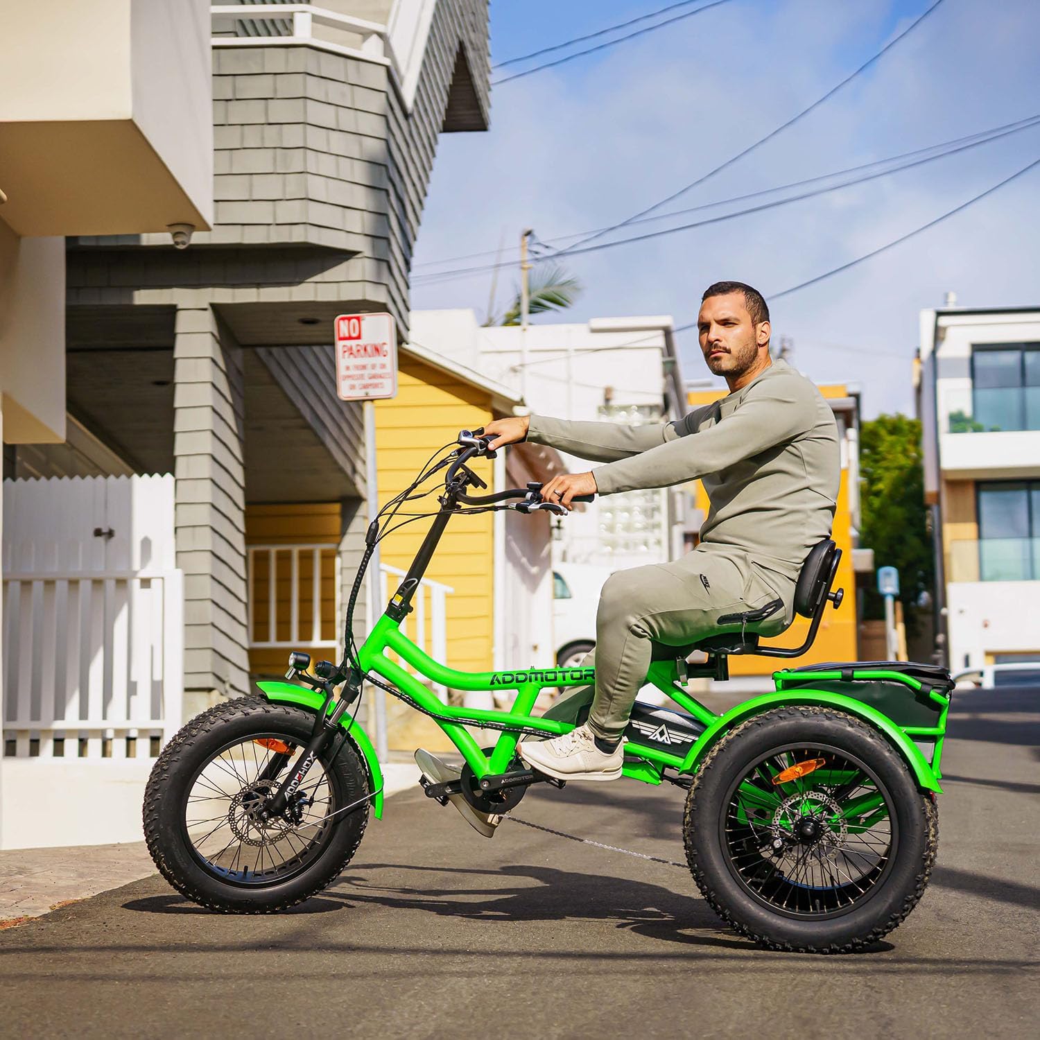 ADDMOTOR ARISETAN Electric Trike for Adults, 750W Rear Motor Electric Tricycle, 85MI 48V 20AH UL2849 Etrike, 380lbs, Semi-Recumbent Three Wheel Electric Bike for Seniors, Parking Brake & Differential