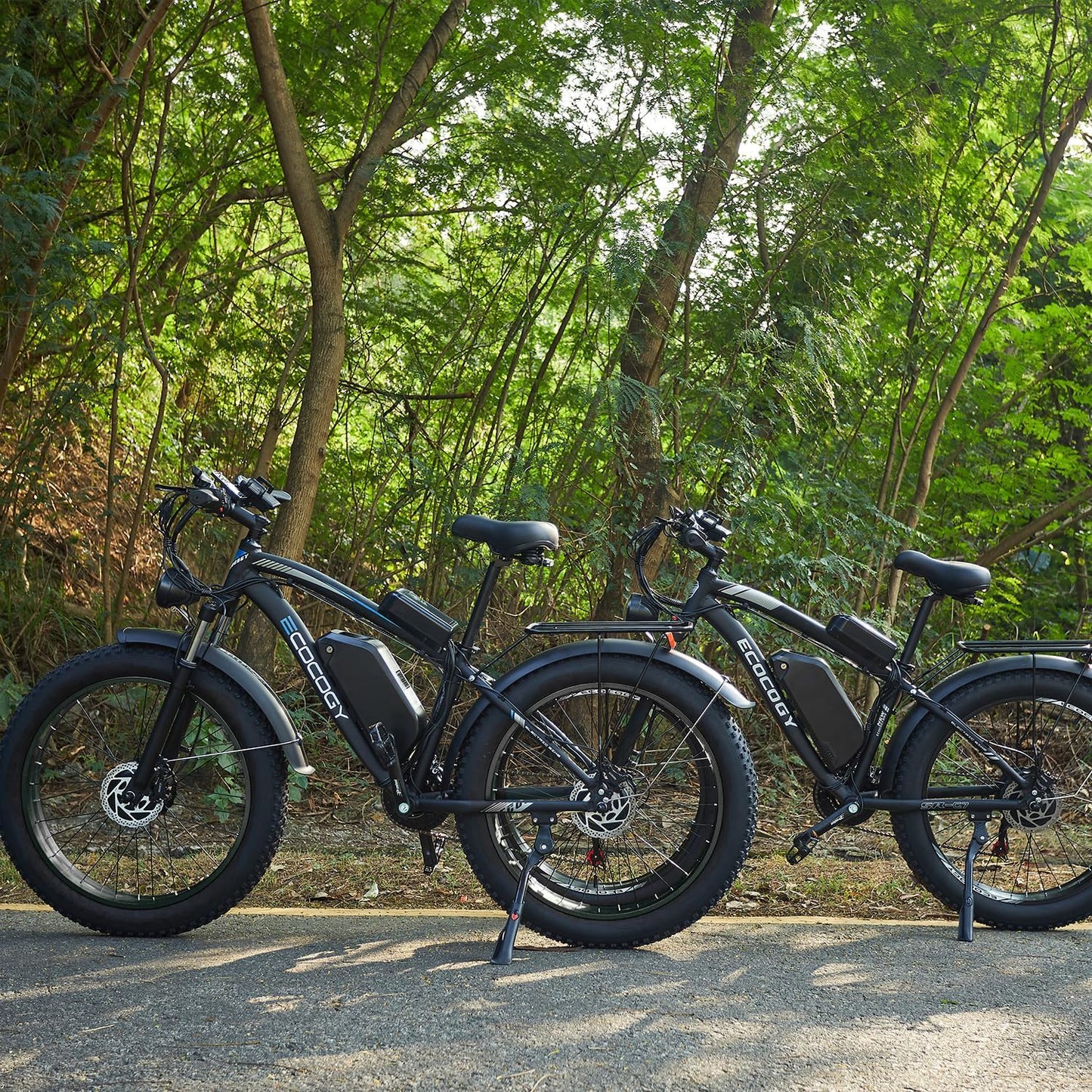 Dual Motor Electric Bikes for Adults, 5000W Peak Ebikes, 52V 32Ah, Max 40-45MPH &100 Miles E-Bike, Hydraulic Disc Brake , 26" Fat Tire Off Road Snow Mountain E-bikes, 7-Speed Pedal Assist Bicycle