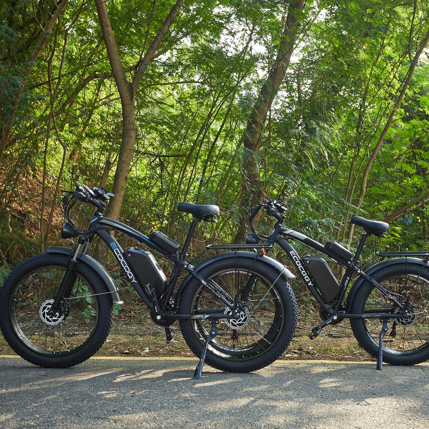 Dual Motor Electric Bikes for Adults, 5000W Peak Ebikes, 52V 32Ah, Max 40-45MPH &100 Miles E-Bike, Hydraulic Disc Brake , 26" Fat Tire Off Road Snow Mountain E-bikes, 7-Speed Pedal Assist Bicycle